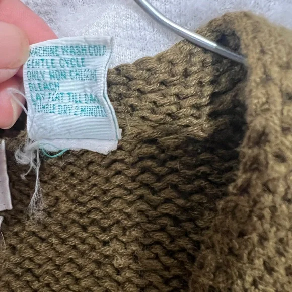 Vintage segrets sun prinst knitted by hand cardigan Sweater Size S - Picture 8 of 14